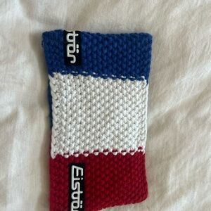 Red, White, and Blue Knit Headband